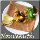 Menu Nouveautés