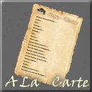 Menu a la carte